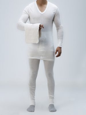 Cotton winter underwear set with towel Epitex UK